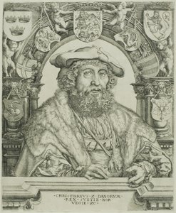 Rey Cristián II de Dinamarca de Jacob Binck