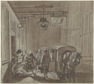 saliendo de la posada