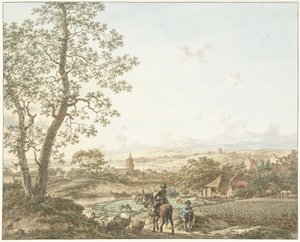 Primavera, mañana y tierra
Las cuatro estaciones, las horas del día y los elementos (título de la serie) de Jacob  Cats