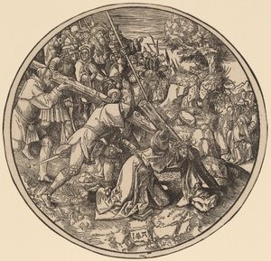 Cristo llevando la cruz de Jacob Cornelisz van Oostsanen