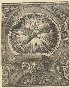 El espíritu santo El Credo (título de la serie) de Jacob Cornelisz van Oostsanen