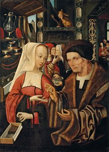 Los Amantes Mal Emparejados de Jacob Cornelisz van Oostsanen