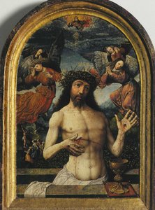 El hombre de los dolores de Jacob Cornelisz van Oostsanen
