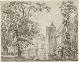 El castillo de Haar cerca de Utrecht de Jacob Elias van Varelen