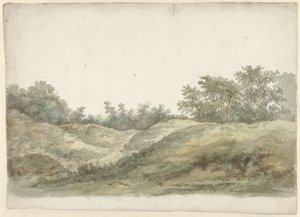 Paisaje de dunas de Jacob Ernst Marcus