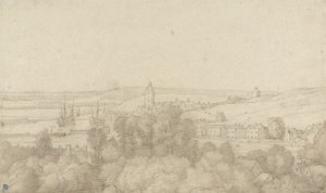 Vista de Chatham desde el Oeste de Jacob Esselens