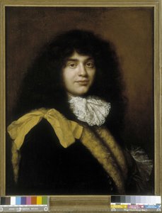Retrato de un hombre, dice que el hombre tiene una correa amarilla de Jacob Ferdinand Voet