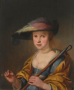 Dama como pastora de Jacob Gerritsz Cuyp