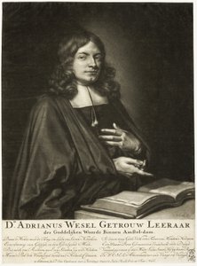 Adrian Wesel, clérigo en Ámsterdam de Jacob Gole