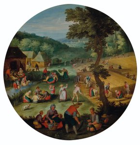 Alegoría del verano de Jacob Grimmer