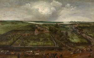 Pueblo del Escalda de Jacob Grimmer