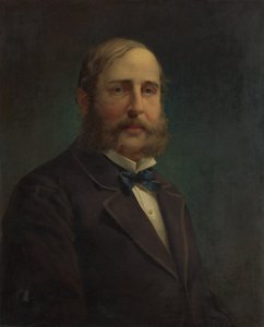 Autorretrato, 1870-80 de Jacob Hart Lazarus