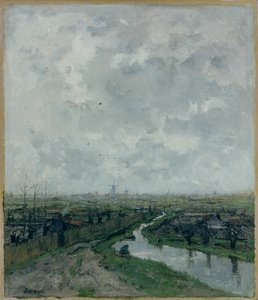 Jardín de ensaladas cerca de La Haya, c.1878 de Jacob Henricus or Hendricus Maris