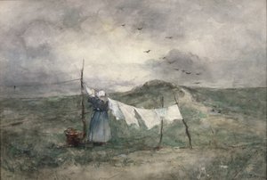 Día de lavado de Jacob Henricus or Hendricus Maris