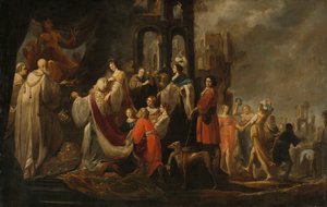 La idolatría del rey Salomón de Jacob Hogers