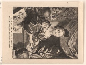 Portret de María Sibylla Merian Maria Sibylla Merian (título sobre objeto)