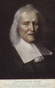 Izaak Walton (1593-1683), escritor inglés de Jacob Huysmans