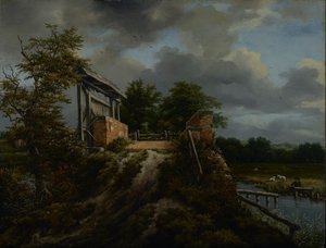 Puente con una esclusa, 1648-9