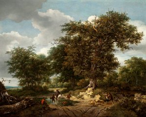 El gran roble de Jacob van Ruisdael