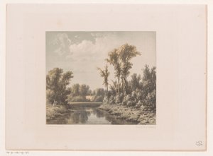 Paisaje con río de Jacob Jan van der Maaten