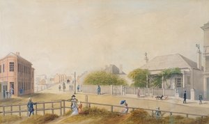 Calle Oxford, Sídney, 1847