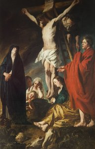 Cristo en la Cruz de Jacob Jordaens