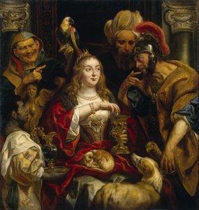 El festín de Cleopatra de Jacob Jordaens