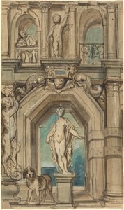Diseño para una Decoración de Pared de Jacob Jordaens