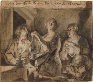 "Son Buenas Velas las que Iluminan el Camino" de Jacob Jordaens