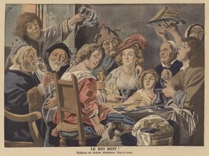 El rey bebe de Jacob Jordaens