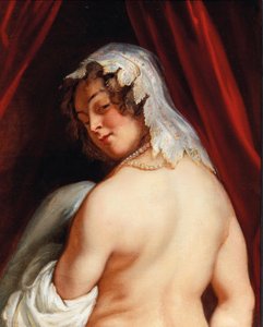 La esposa del rey Candaules, c. 1645 de Jacob Jordaens