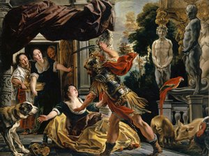 Ulises y Circe, ca 1630-1634