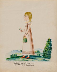 Retrato de Sarah Musser, 1826