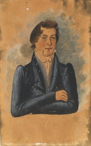 Retrato de un hombre, principios del siglo XIX