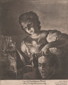 Judith con la cabeza de Holofernes de Jacob Mannl