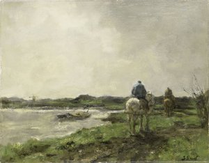 Camino de sirga de Jacob Maris