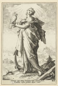 Esperanza (Spes) Las virtudes (título de la serie)