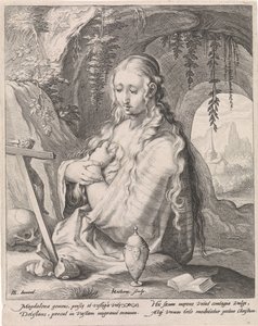 María Magdalena a Boetawardi de Jacob Matham
