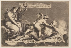 Sartén de Cupido de Jacob Matham