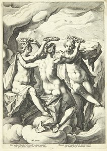 Las tres gracias de Jacob Matham