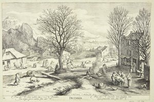 Diciembre de Jacob Matham