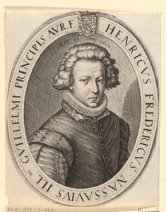 Federico Enrique, Príncipe de Orange en 1602 de Jacob Matham
