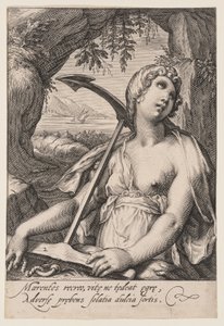 Esperanza, de Las siete virtudes de Jacob Matham