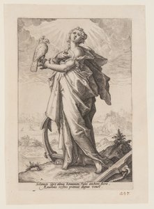 Esperanza, de Las Virtudes de Jacob Matham
