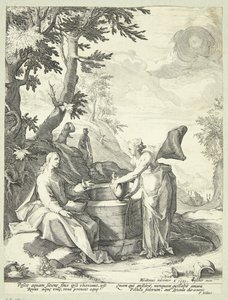 Jesús y la mujer samaritana