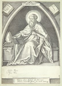 Los padres de la iglesia de Jacob Matham