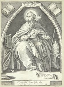Los padres de la iglesia de Jacob Matham