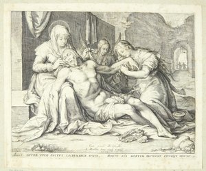 Piedad de Jacob Matham