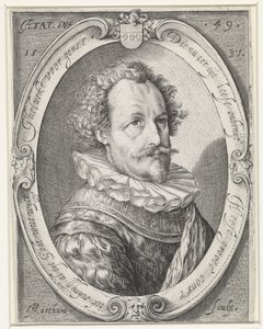 Retrato de un hombre desconocido de 49 años de Jacob Matham