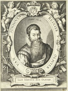 Retrato de Reinier Olivier van Sonhoven de Jacob Matham